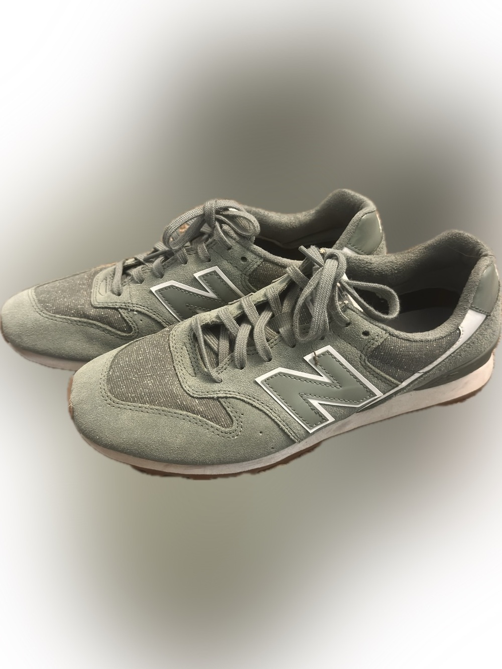 New Balance 696 Canvas Toe Womens 7